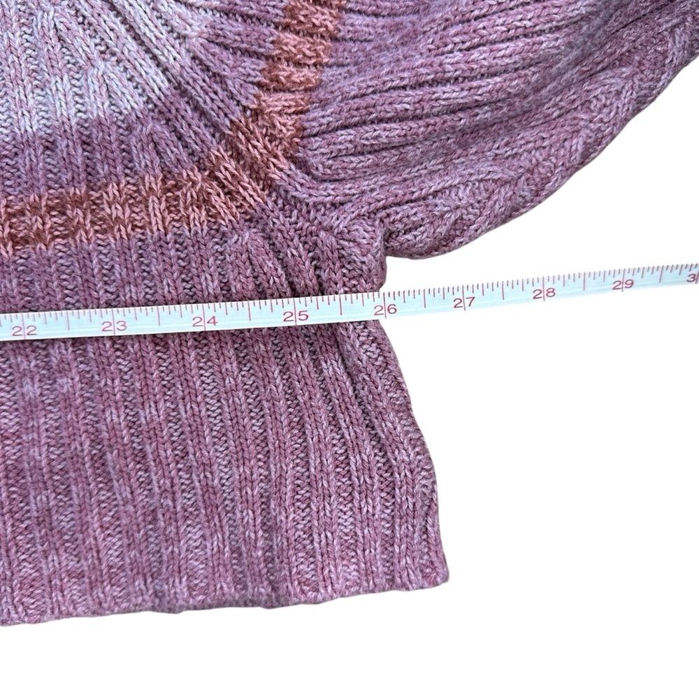 Aeropostale Blocked Stripe Cropped Crew Sweater – Size Small - Picture 6 of 8